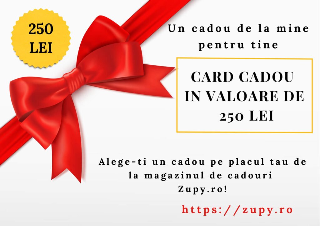 card cadou de 250 lei